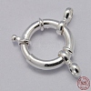 925 Sterling Silver Large Spring Rings Clasps STER-A007-13E-3