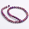 Dyed & Heated Natural Imperial Jasper Round Bead Strands X-G-M274-03-10mm-2