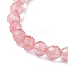 Round Natural Mixed Stone Beads Stretch Bracelets Set BJEW-JB07293-6