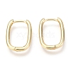 Brass Huggie Hoop Earrings X-EJEW-F245-07G-1