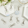 18Pcs Alloy Swivel Keychain Clasps KEYC-SP0001-48A-P-3