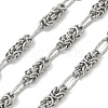 304 Stainless Steel Knot Link Chains CHS-G050-10P-1
