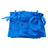 10Pcs Brocade Good Luck Fortune Drawstring Gift Blessing Bags PAAG-TADJ0001-01B-2