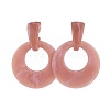 Acrylic Stud Earrings X-EJEW-JE03483-01-1