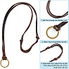 Alloy Cowhide Leather Cords Neck Cord AJEW-WH20004-31B-6