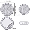 CRASPIRE Adhesive Wax Seal Stickers DIY-CP0009-53B-02-2