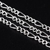 Iron Handmade Chains Figaro Chains Mother-Son Chains CHSM001Y-S-1