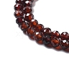 Natural Garnet Beads Strands G-H079-A01-03D-4