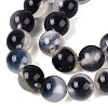 Natural Agate Beads Strands G-Q606-42B-B01-4