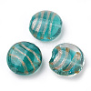 Handmade Gold Sand Lampwork Beads X-LAMP-S188-09C-1