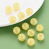 Transparent Crackle Acrylic Beads MACR-S373-66B-N14-6