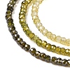 Transparent Gradient Color Cubic Zirconia Strand ZIRC-NH0002-01A-3