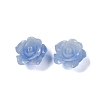 Synthetic Coral 3D Flower Rose Beads CORA-A005-14mm-28-1