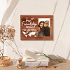 MDF Wood Photo Frames DIY-WH0231-045-7