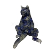 Orgonite Cat Natural Lapis Lazuli Resin Ornaments for office Home Desk Decorations PW-WG26C51-15-1