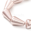 Electroplated Shell Pearl Beads Strands BSHE-G027-06-4