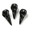 Natural Obsidian Pendants G-M417-06A-1