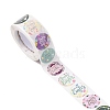 8 Patterns Easter Theme Self Adhesive Paper Sticker Rolls DIY-C060-03J-3