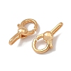 SHEGRACE Brass Spring Ring Clasps XGRQ58597-785G-2
