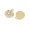 Alloy Rhinestone Pendants PALLOY-P311-03G-2