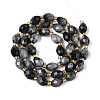 Natural Eagle Eye Stone Beads Strands G-N342-35-8x6-03-3