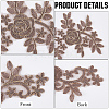 Flower Polyester Embroidery Lace Appliques DIY-WH20011-03A-6