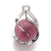 Cat Eye Pendants KK-H738-04P-02-1