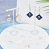 300Pcs Brass Earring Wire KK-SC0004-84G-4