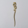 Tibetan Style Zinc Alloy Bookmark Findings AJEW-WH0413-61-1