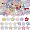 Polyester Satin with Plastic Pearl Flower DIY-WH0542-16-1