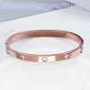 Stainless Steel Hinged Bangles for Women OT0070-1-1