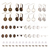 Fashewelry Brass Earring Finding Sets FIND-FW0001-19-10