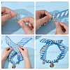 DIY Silk Scarf Necklace Making Kits DIY-BM0002-52-6