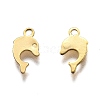 201 Stainless Steel Charms STAS-B001-45G-2