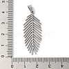 304 Stainless Steel Pendants STAS-U010-26P-3