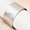 316L Surgical Stainless Steel Cuff Bangles BJEW-D454-01B-P-1