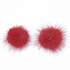 Faux Mink Fur Ball Decoration FIND-S267-2.5cm-07-2