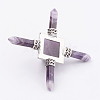 Natural Amethyst Pyramid Energy Generator G-F423-01-2