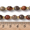 Natural Alashan Agate Beads Strands G-F809-A24-01-5