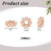 500Pcs Alloy Daisy Spacer Beads FIND-PH0059-80-2
