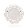 Adjustable Alloy & Iron Bezel Cup Ring Base with Rotatable Tray MAK-T012-01S-2