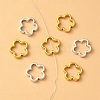 20Pcs 2 Colors Tibetan Style Alloy Bead Frames TIBEB-YW0001-18-3