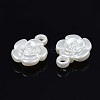 Acrylic Imitation Pearl Pendants OACR-N134-008-4