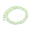 Natural Prehnite Beads Strands G-E411-25-3mm-2