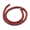 Natural Red Jasper Beads Strands G-E507-21A-2