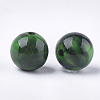 Acrylic Beads X-OACR-S029-018C-2