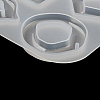 Square Teardrop Oval DIY Pendant Silicone Molds DIY-E072-04A-6