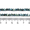 Electroplated Synthetic Non-magnetic Hematite Beads Strands G-A234-G03-01H-4