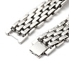 201 Stainless Steel Watch Band Bracelets STAS-E165-01P-3
