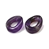 Natural Amethyst Pendants G-Z082-01E-2